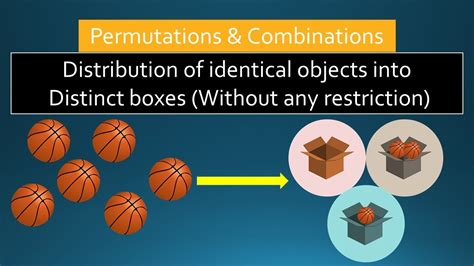 distributing identical balls in distinct boxes|identical balls into distinct bins.